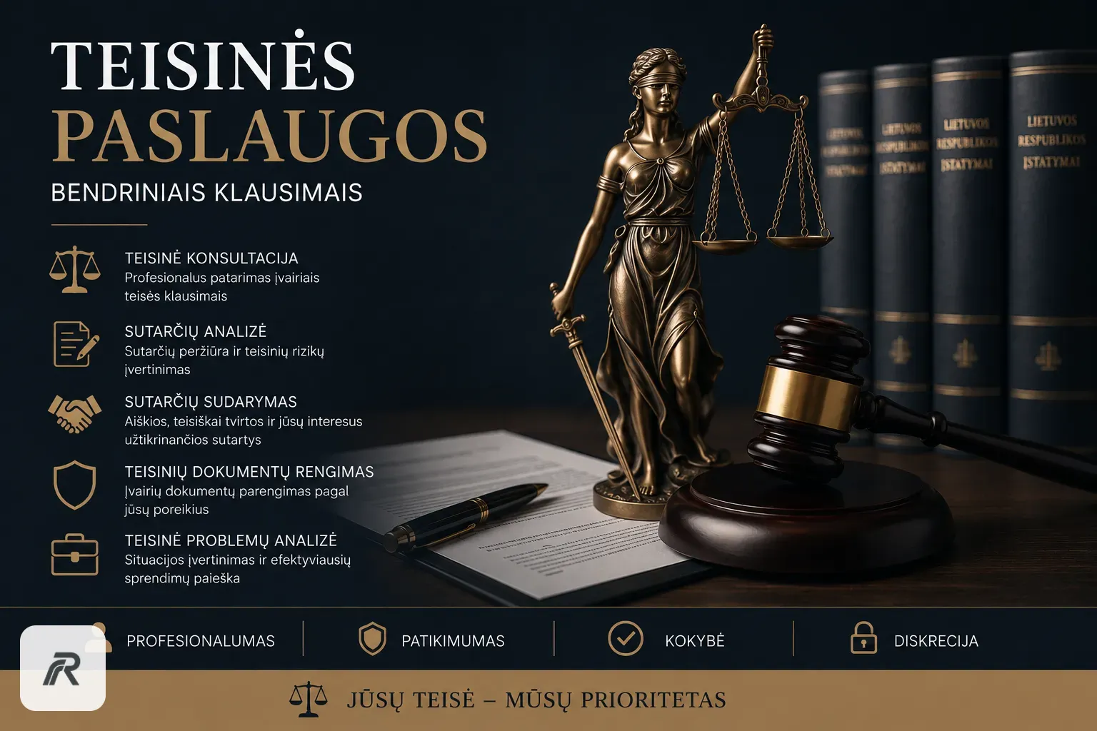 Teisinės paslaugos nuotrauka 2